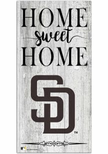 San Diego Padres Home Sweet Home Whitewashed Sign