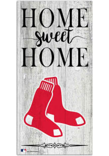 Boston Red Sox Home Sweet Home Whitewashed Sign