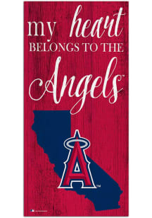 Los Angeles Angels My Heart State Sign