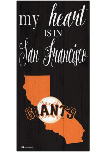 San Francisco Giants My Heart State Sign