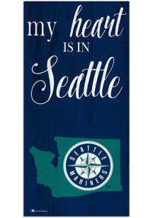 Seattle Mariners My Heart State Sign