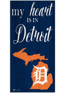 Detroit Tigers My Heart State Sign