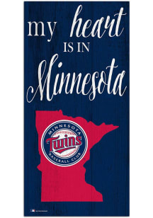 Minnesota Twins My Heart State Sign