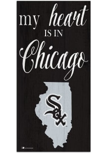Chicago White Sox My Heart State Sign