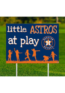 Houston Astros Little Fans at Play Yard Sign