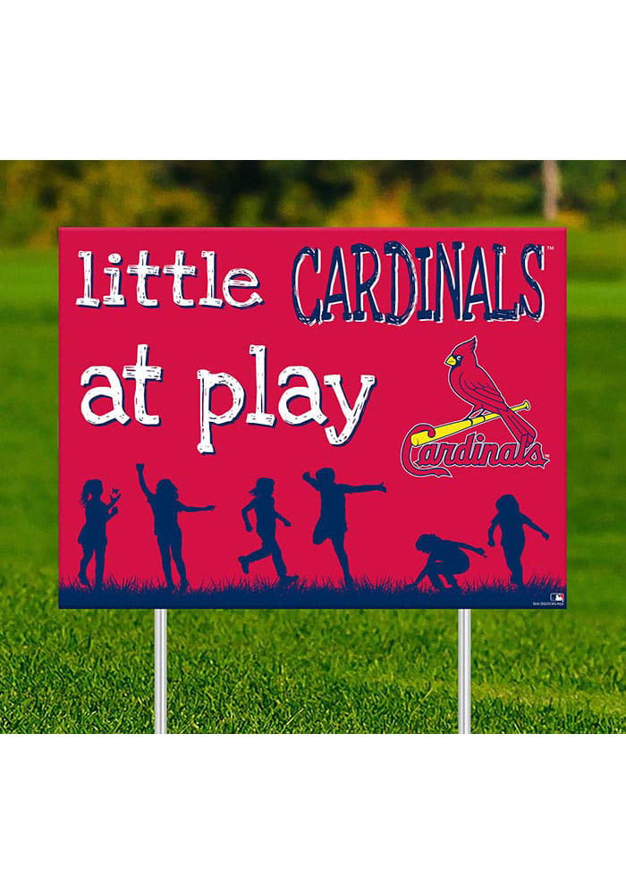 St. Louis Cardinals 24 x 18 Little Fans at Play Yard Sign