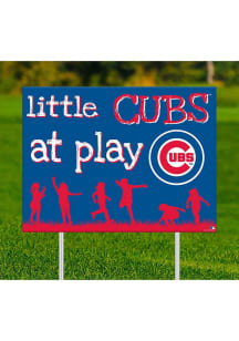 Chicago Cubs Little Fans at Play Yard Sign