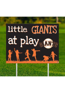 San Francisco Giants Little Fans at Play Yard Sign