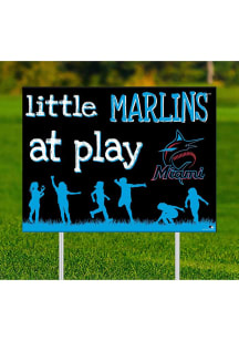 Miami Marlins Little Fans at Play Yard Sign
