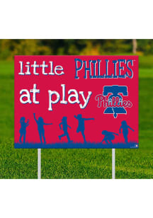 Philadelphia Phillies Little Fans at Play Yard Sign