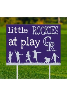 Colorado Rockies Little Fans at Play Yard Sign