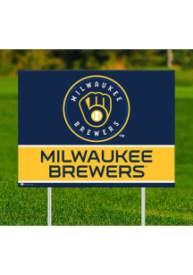 Milwaukee Brewers Team Yard Sign