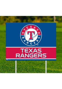 Texas Rangers Team Yard Sign