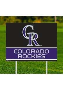 Colorado Rockies Team Yard Sign