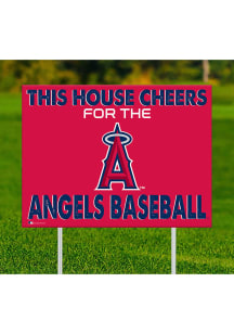 Los Angeles Angels This House Cheers For Yard Sign