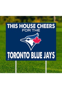 Toronto Blue Jays This House Cheers For Yard Sign