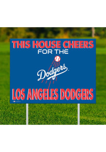Los Angeles Dodgers This House Cheers For Yard Sign