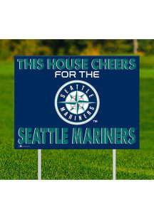 Seattle Mariners This House Cheers For Yard Sign