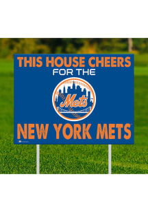 New York Mets This House Cheers For Yard Sign