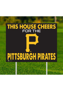 Pittsburgh Pirates This House Cheers For Yard Sign