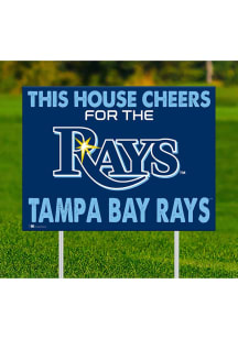 Tampa Bay Rays This House Cheers For Yard Sign