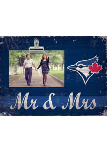 Toronto Blue Jays Mr and Mrs Clip Picture Frame
