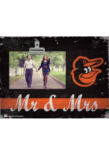 Baltimore Orioles Mr and Mrs Clip Picture Frame