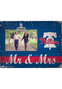 Philadelphia Phillies Mr and Mrs Clip Picture Frame