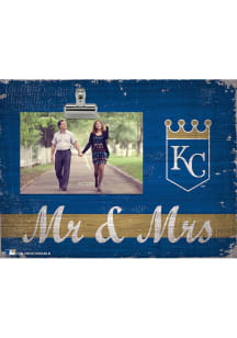 Kansas City Royals Mr and Mrs Clip Picture Frame