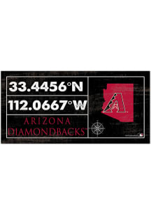 Arizona Diamondbacks Horizontal Coordinate Sign