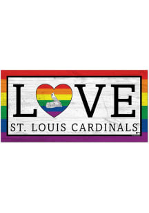 St Louis Cardinals LGBTQ Love Sign