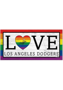 Los Angeles Dodgers LGBTQ Love Sign