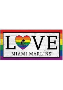 Miami Marlins LGBTQ Love Sign