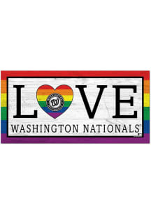 Washington Nationals LGBTQ Love Sign