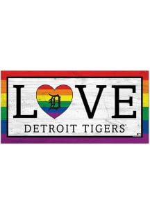 Detroit Tigers LGBTQ Love Sign