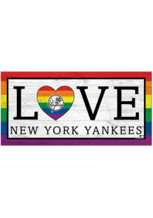New York Yankees LGBTQ Love Sign