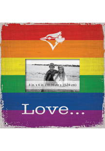 Toronto Blue Jays Love Pride Picture Frame