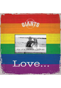 San Francisco Giants Love Pride Picture Frame