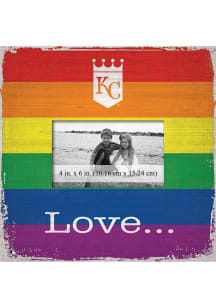 Kansas City Royals Love Pride Picture Frame
