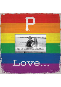 Pittsburgh Pirates Love Pride Picture Frame