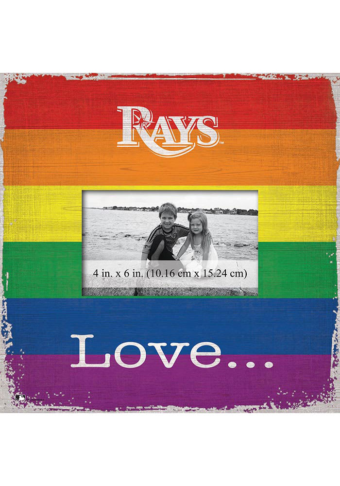 Tampa Bay Rays Love Pride Picture Frame, Blue, Size NA, Rally House