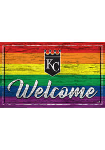 Kansas City Royals Welcome Pride Sign