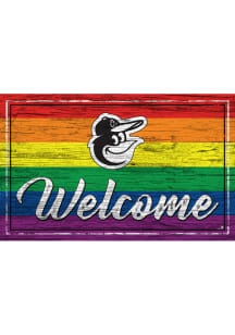Baltimore Orioles Welcome Pride Sign