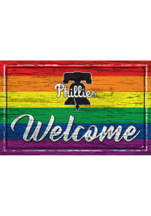 Philadelphia Phillies Welcome Pride Sign