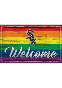 Chicago White Sox Welcome Pride Sign