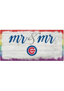 Chicago Cubs Mr and Mr Sign