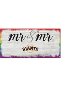 San Francisco Giants Mr and Mr Sign