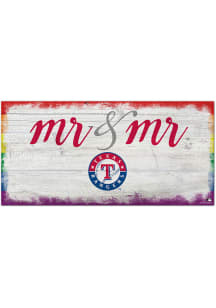 Texas Rangers Mr and Mr Sign