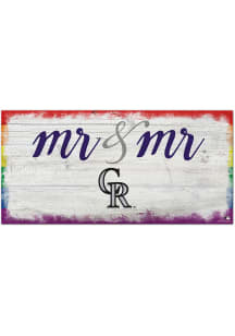 Colorado Rockies Mr and Mr Sign