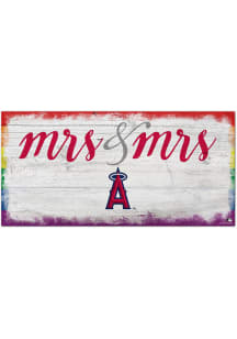 Los Angeles Angels Mrs and Mrs Sign